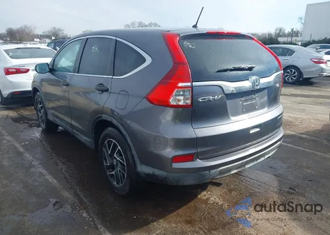 2016 Honda Cr-V Se from USA, damaged, VIN 2HKRM3H45GH554667